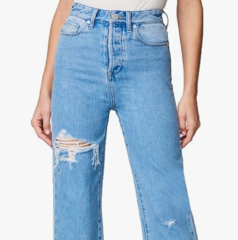 Blank NYC Ribcage Straight Leg Jeans